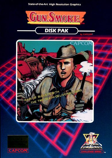 Gun.Smoke box art for Commodore 64